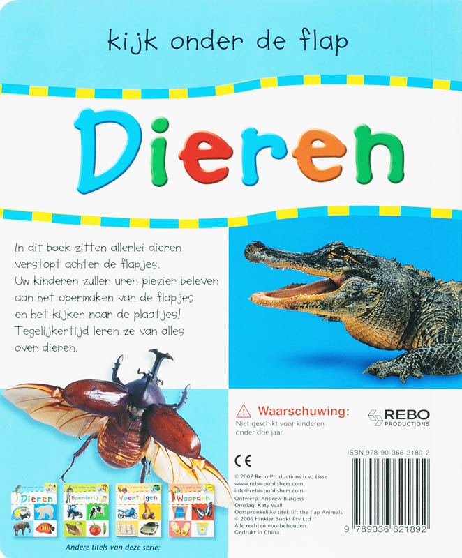 Dieren achterkant
