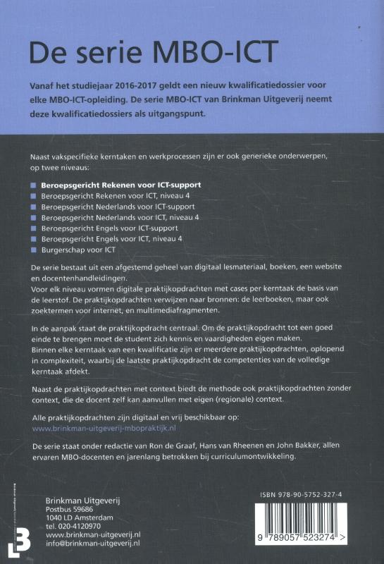 Beroepsgericht rekenen voor ICT support / MBO-ICT achterkant