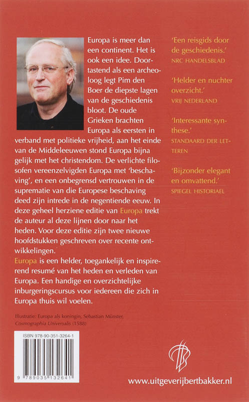 Europa de geschiedenis van een idee achterkant