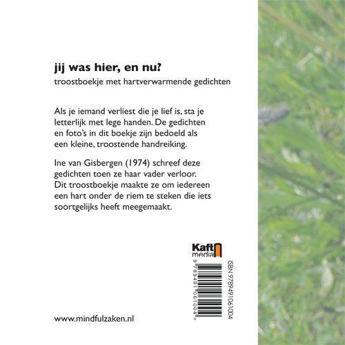 Jij was hier, en nu? achterkant