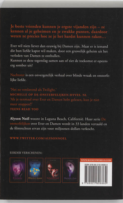 Nachtster / De onsterfelijken / 5 achterkant