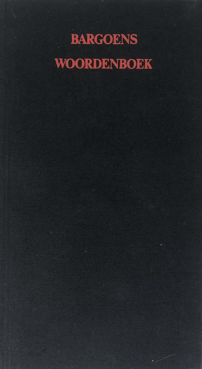 Bargoens woordenboek