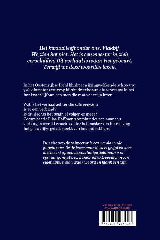 De echo van de schreeuw achterkant