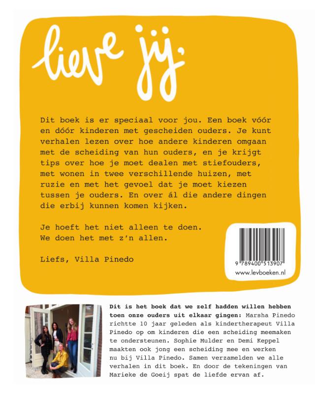 Je hoeft het niet alleen te doen achterkant