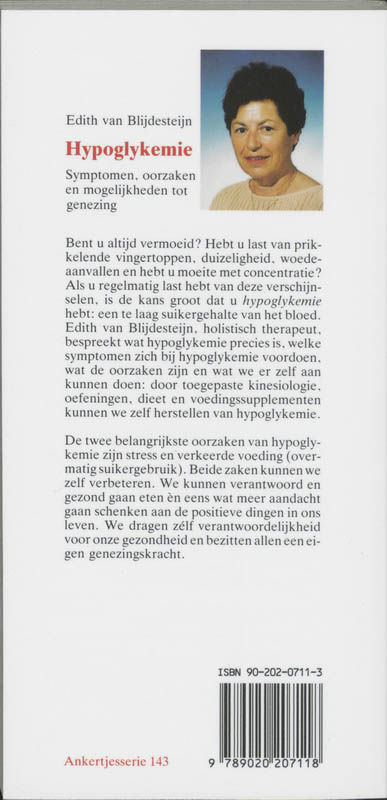 Hypoglykemie / Ankertjes / 143 achterkant