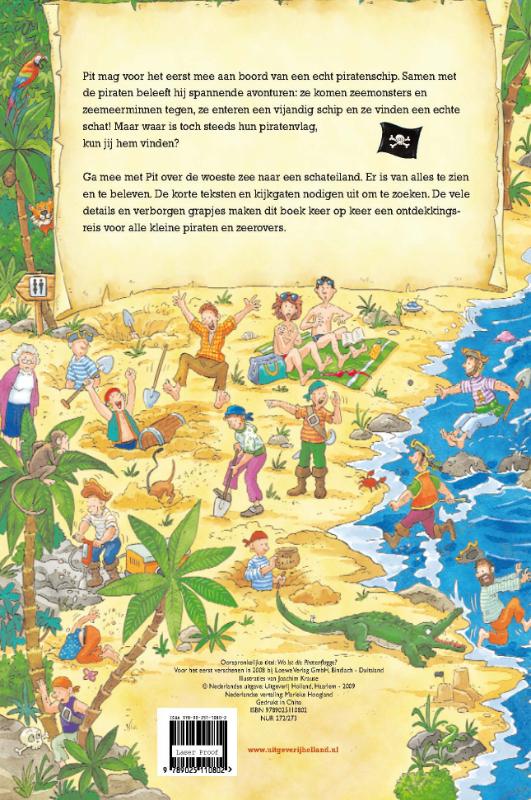 Waar is de piratenvlag achterkant