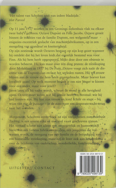 Morgenster achterkant