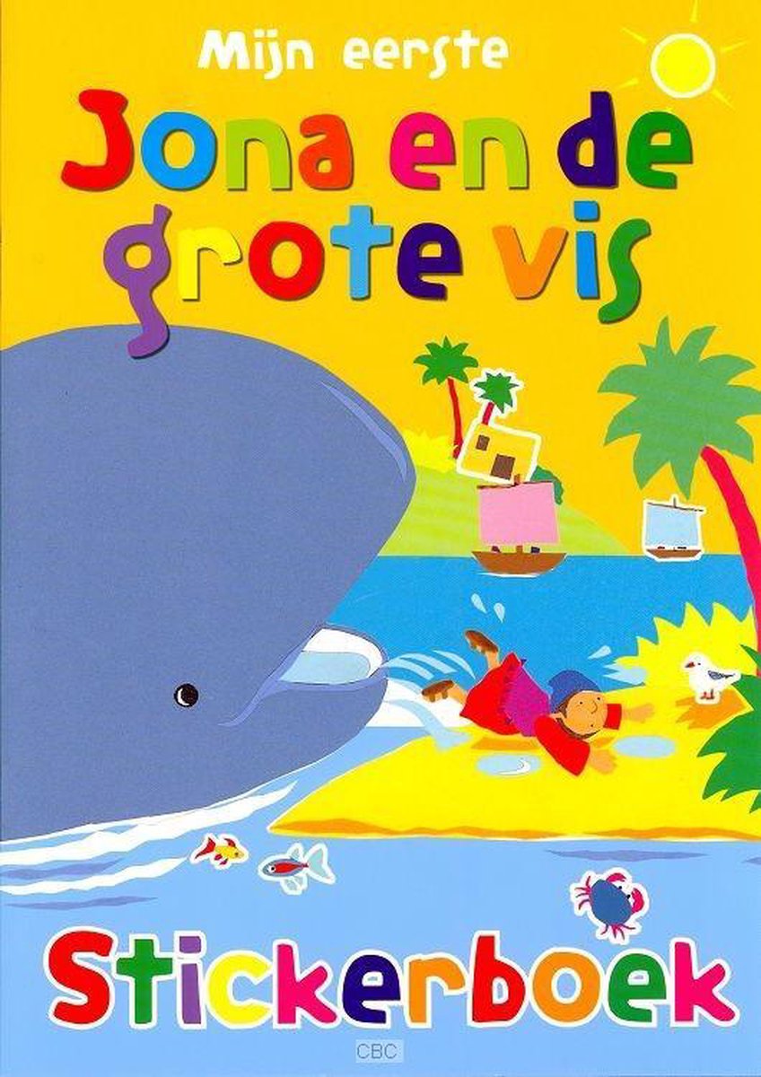 Mijn eerste Jona en de grote vis Stickerboek