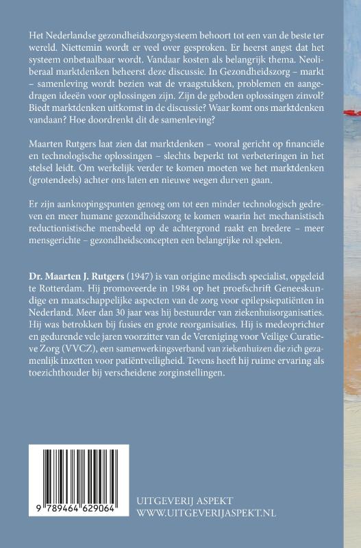 Gezondheidszorg markt samenleving achterkant