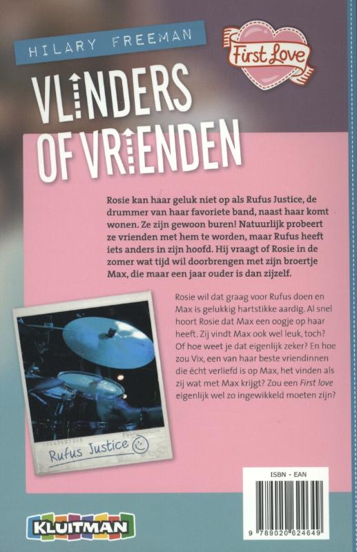 First Love - Vlinders of vrienden achterkant