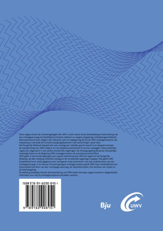 UWV ontslagprocedure achterkant