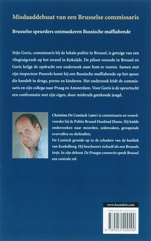 De Praagse connectie achterkant