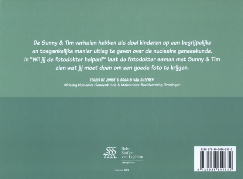 Sunny & tim wil jij de fotodokter helpen? achterkant