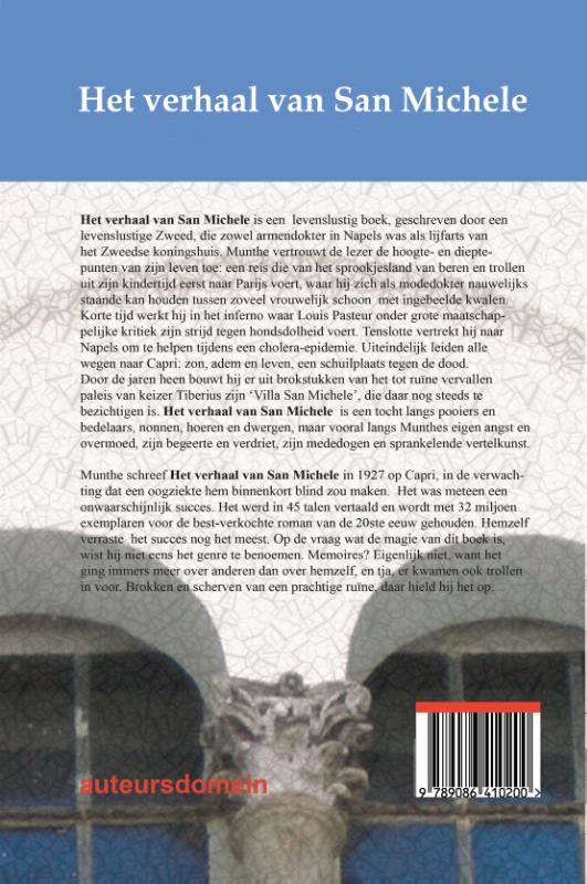 Het verhaal van San Michele achterkant