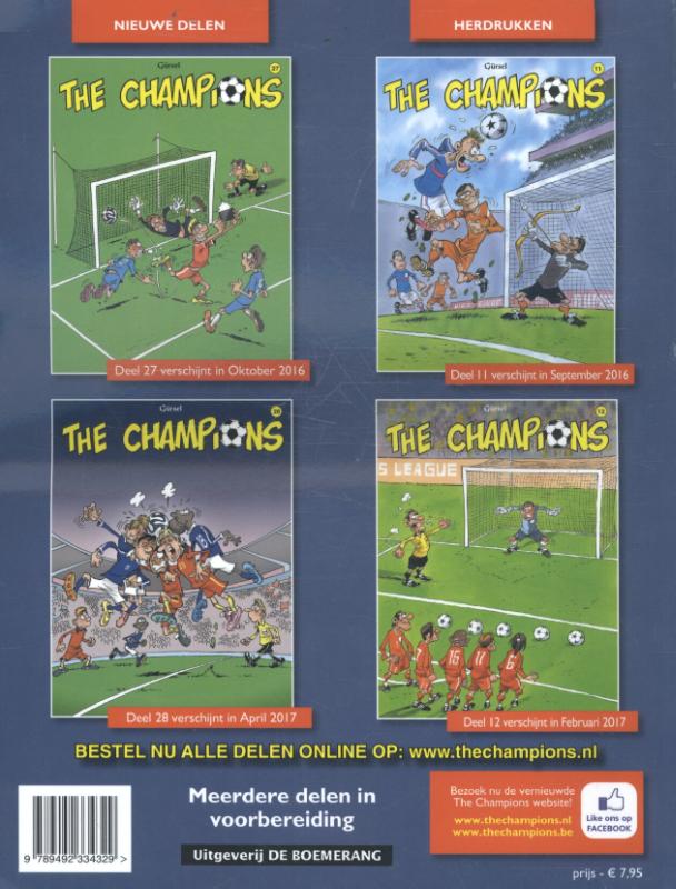 The Champions 10 achterkant