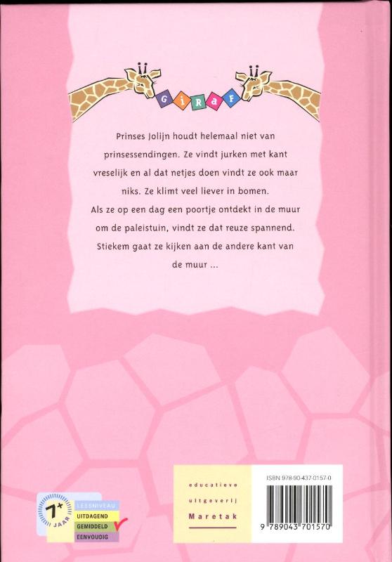 Hoogheid, kom uit die boom! / Giraf achterkant