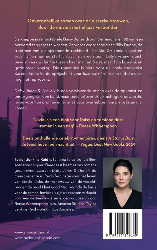 California Dream 2 - Daisy Jones & The Six achterkant