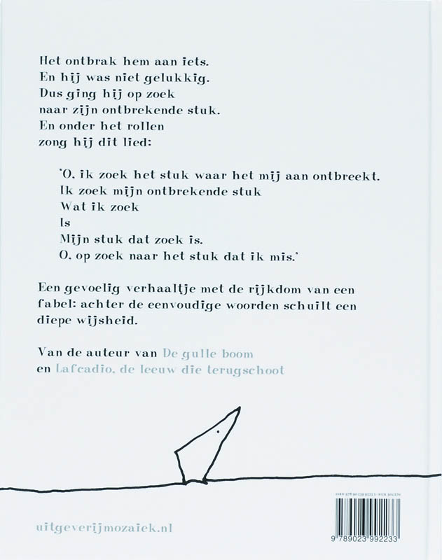 Het Ontbrekende Stuk achterkant