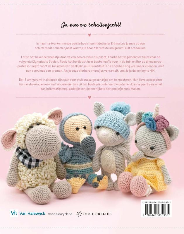 Amigurumi Hartendiefjes achterkant