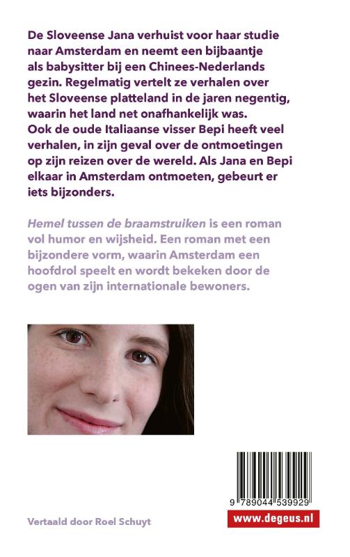 Hemel tussen de braamstruiken achterkant