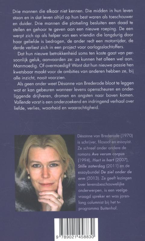 Vallende vorst achterkant