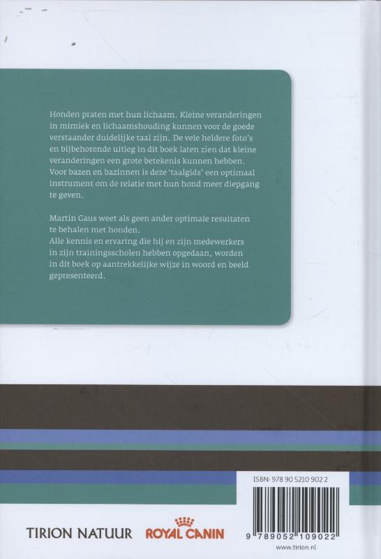 Hondentaal is lichaamstaal achterkant