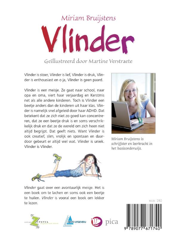 Vlinder achterkant