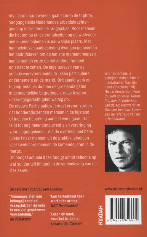 De kwetsbaren achterkant