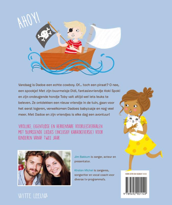Dadoe en zijn vriendjes / Dadoe achterkant