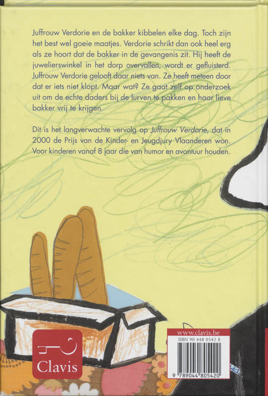 Juffrouw Verdorie lost het op achterkant