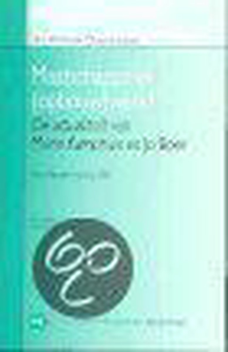 MAATSCHAPPELIJK (OPBOUW)WERK DR 1