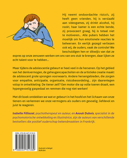 Eerste hulp bij pubergedrag achterkant