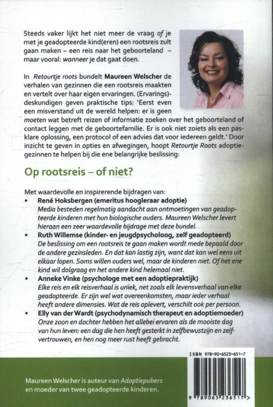 Retourtje Roots achterkant
