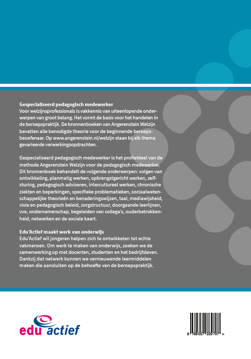Gespecialiseerd pedagogisch mederwerker / Profieldeel / Angerenstein Welzijn achterkant