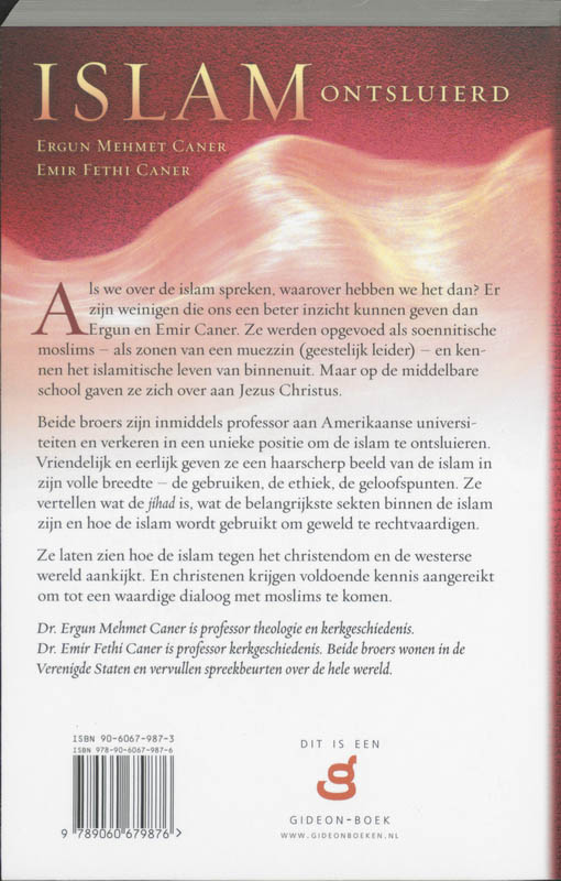 Islam ontsluierd achterkant