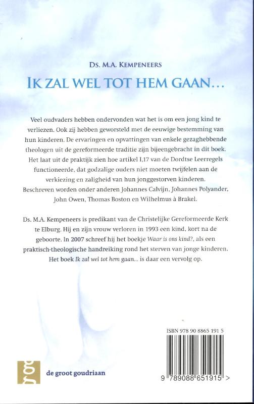 Ik zal wel tot hem gaan... achterkant