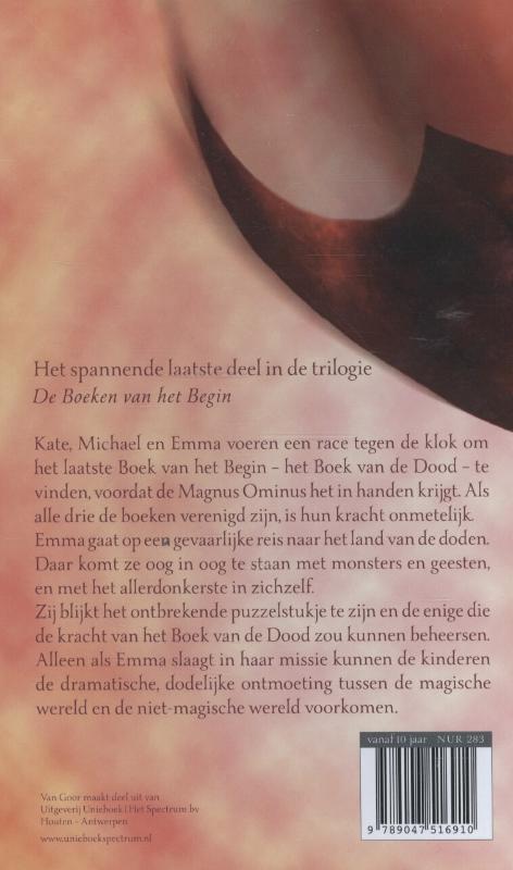 Onyx / De Boeken van het Begin / 3 achterkant