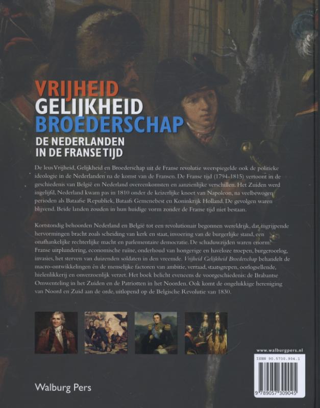 Vrijheid, gelijkheid en broederschap achterkant