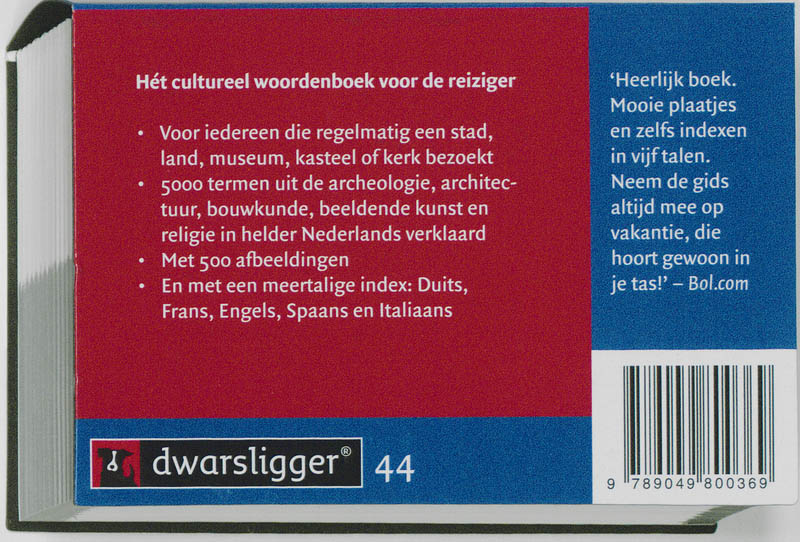 Van Dale Cultuurgids Voor De Reiziger achterkant