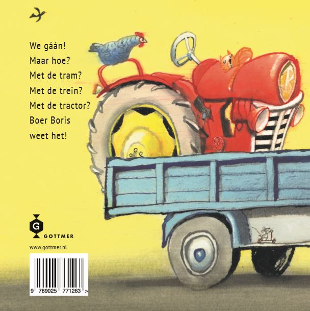 Boer Boris, hoe gaan we erheen? / Boer Boris achterkant