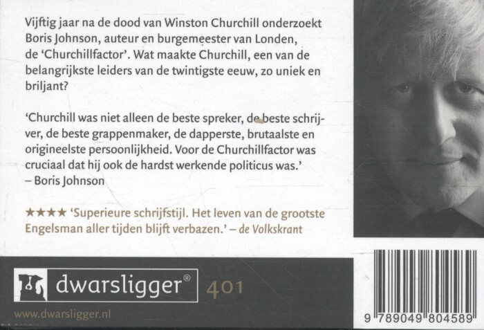 De Churchill factor achterkant