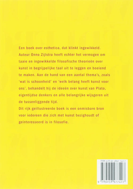 Wat doet die rode vlek daar linksboven? achterkant