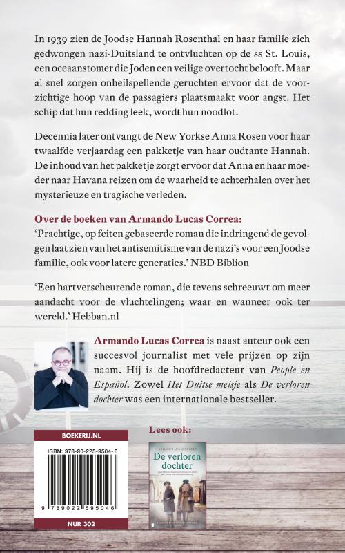 Het Duitse meisje achterkant