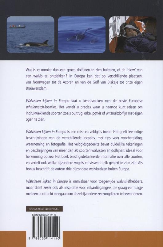 Walvissen kijken in Europa / Wildernis dichtbij achterkant