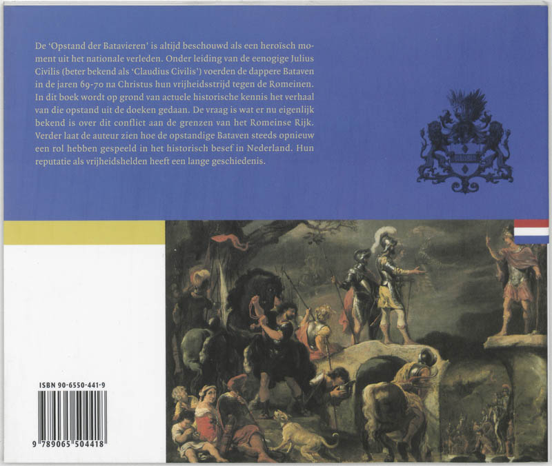 De opstand der 'Batavieren' / Verloren verleden / 1 achterkant