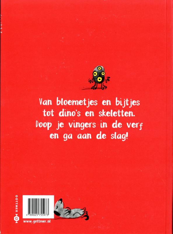 Echte kunst met je vingers achterkant