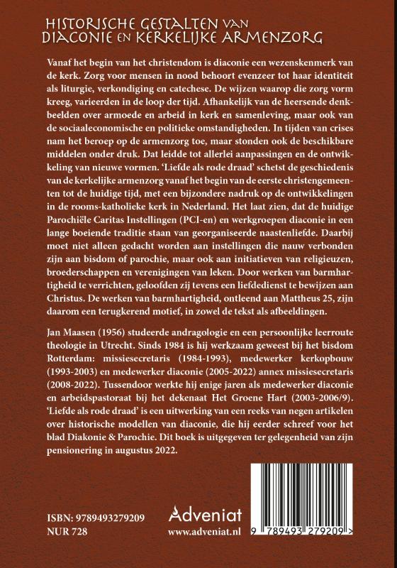 Liefde als rode draad achterkant