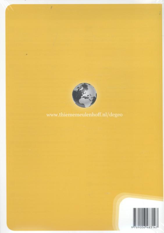 De Geo 2 Werkboek vmbo-bk achterkant