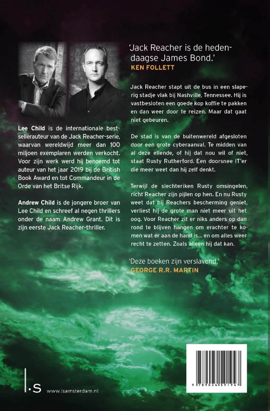 De wachtpost / Jack Reacher / 25 achterkant