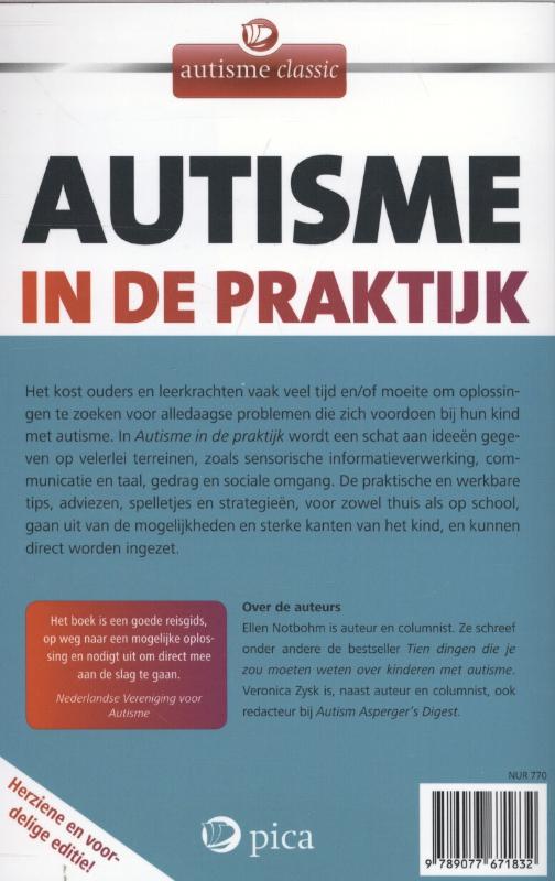 Autisme in de praktijk / Autisme classic achterkant
